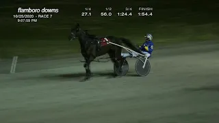 OCT 25,2020-RACE 7-FLAMBORO DOWNS