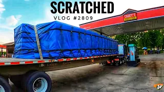 SCRATCHED | My Trucking Life | Vlog #2809