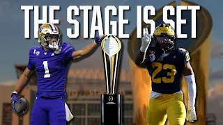 Washington & Michigan Will Square Up for the National Championship | CFP | Sugar Bowl | Rose Bowl