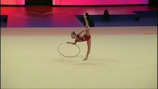 Daria Atamanov (ISR) Hoop Qualification 40th FIG Rhythmic Gymnastics World Championships 2023