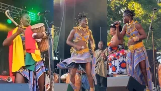 Wiyaala Storms SummerStage in New York With Energetic Performance