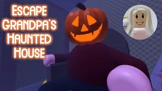 (New)Escape Grandpa's Haunted House Obby! 🎃 Roblox Gameplay Walkthrough No Death[4K]