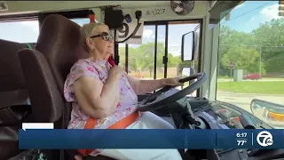 88-year-old Warren school bus driver finishes last route
