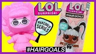 Распаковка куклы ЛОЛ 5 Серия С ВОЛОСАМИ Мультики для Детей #LOL Surprise #HAIRGOALS Video for Kids