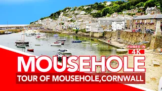 MOUSEHOLE | A look around MOUSEHOLE CORNWALL near Penzance, from village to beach and harbour in 4K