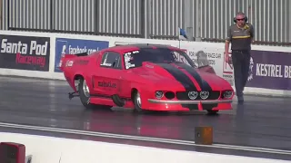 Doorslammers 2024 | Pro Doorslammer Saturday Qualifying | Santa Pod