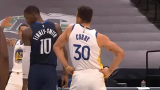Curry HITS A DEEP 3 From THE LOGO And DANCES AFTER | Warriors vs. Mavericks NBA | February 6, 2021