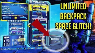 HOW TO GET INFINITE BACKPACK SPACE IN BORDERLANDS 2! - Easy Way To Have Unlimited Storage.