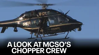 A look at the MCSO helicopter crew often used for dangerous hiking rescues