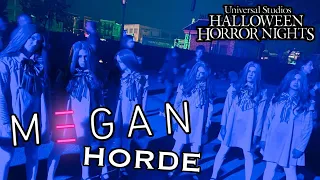 M3GAN Roaming Horde at Halloween Horror Nights 32 - Universal Studios Florida