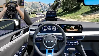 GTA 5 - 2022 KIA K5 GT [Steering Wheel gameplay]