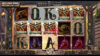 5 SCATTER Bonus Trigger in Dead or Alive 2 Slot