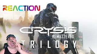 #crysis REACTION to Crysis Remastered Trilogy Teaser Trailer