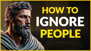 The Power of Ignoring People: Stoic Insights on Detachment - Stoic Spectrum