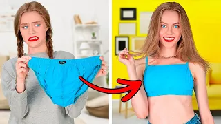 SIMPLE STYLE CHANGE IDEAS BY SMOL || CLOTHES TRANSFORMATION IDEAS