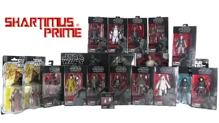 Star Wars Black Series 6 Inch Action Figure Haul Unboxing