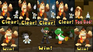 Mario Party 9 - Donkey Kong vs Luigi vs Yoshi vs Dry Bones #MarioGame