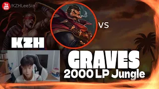 🔴 KZH Graves vs Wukong Jungle  - KZH Wukong Guide