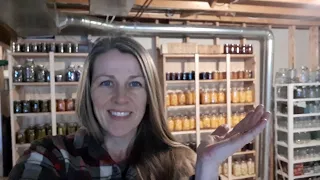 Root Cellar, Canning Shelves & Freezer Tour...Then and Now!