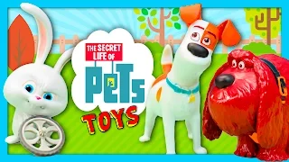 SECRET LIFE of PETS Max vs Snowball new Tire Chew Toy TheEngineeringFamily Funny Toys Video