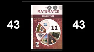 11 sınıf matematik DERS KiTABI ANKA yayınları SAYFA 43