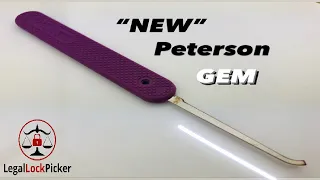 "NEW" Peterson GEM Lock pick