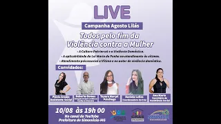 LIVE CRAS - AGOSTO LILÁS