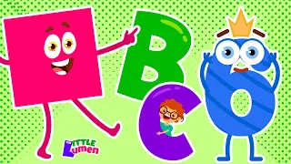 Learn ABCD Alphabets and numbers counting 123.Shapes for kids and Toddlers.ABC phonics song.