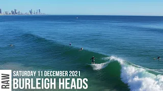 Clean Summer Swell Hits Burleigh Heads, Australia