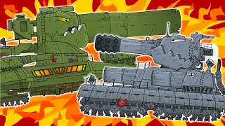 The Battle of the Strongest Monsters in the Tank Universe - Cartoons about tanks