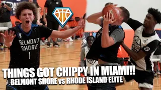 GAME GETS HEATED IN MIAMI!! | Jaythan Bosch & R.I. Elite vs Isaiah Elohim & Belmont Shore