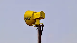 Federal Signal 500 SH-TT Siren Test (Full Attack), Abilene, KS