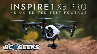 DJI Inspire 1 Pro X5 - Test Footage