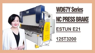 RONGWIN guides you know how to use high-configuration E21 press brake bending 90 degree 120 degree