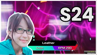 Leather - S24 - [Pump It Up XX]  - PIU - by Amy Shen