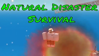 Roblox Natural Disaster Survival Funny Moments #1