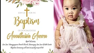 ANNASTHEISSIA AURORA'S CHRISTENING