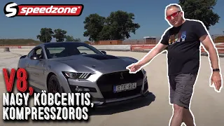 Speedzone teszt: Shelby GT500: V8, nagy köbcentis, kompresszoros