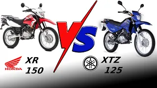 YAMAHA XTZ125 VS HONDA XR150