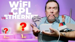 QUI VA LE PLUS VITE SUR INTERNET ? (CPL - WiFi - Câble Ethernet)