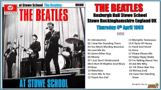 The Beatles Stowe School UK 04-04-1963 [GQ Aud Recording]
