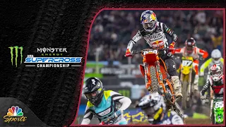 Supercross' biggest and best crashes, bashes, and passes from 2024 season | Motorsports on NBC