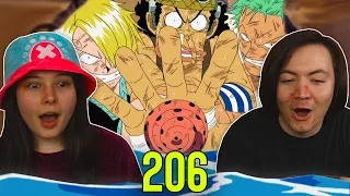 GOODBYE G8!👒 One Piece Ep 206 REACTION & REVIEW