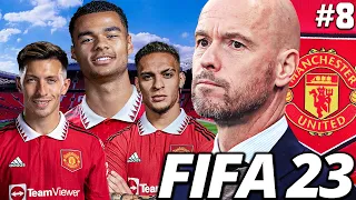 FIFA 23 MANCHESTER UNITED CAREER MODE #8 || 3 LOODZWARE WEDSTRIJDEN🥵🥶