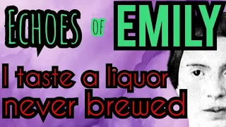 I taste a liquor never brewed by Emily Dickinson Analysis, Summary, Meaning Explained Review