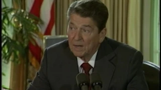 President Reagan's Remarks to the Press on South Africa in the Oval Office on September 9, 1985