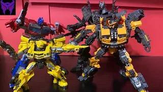 OPTIMUS PRIME And BUMBLEBEE VS SCOURGE And BATTLETRAP: Stop Motion