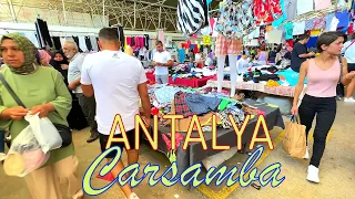 ANTALYA Cheapest BAZAAR on Wednesday / ÇARSAMBA pazari TÜRKIYE #turkey #antalya #bazaar