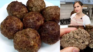 You will no longer fry meatballs. Here is the perfect recipe for oven or airfryer