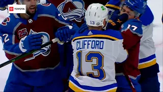 Kyle Clifford and Tyson Jost Scuffle